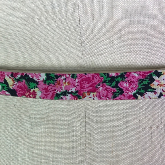 pieces Accessories Pieces Pink Floral Belt Eu 95 Poshmark
